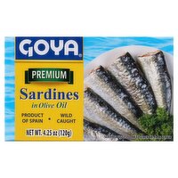 Goya Premium Sardines in Olive Oil, 4.25 oz