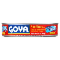 Goya Sardines in Hot Tomato Sauce, 15 oz