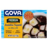 Goya Premium Jumbo Squid in Olive Oil, 4 oz