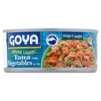 Goya Chunk Light Tuna with Vegetables in Oil, 4.94 oz