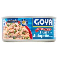 Goya Chunk Light Tuna with Jalapeño in Water, 4.94 oz