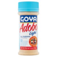 Goya Adobo Light All Purpose Seasoning with Pepper, 8 oz, 8 Ounce