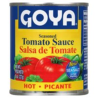 Goya Hot Seasoned Tomato Sauce, 8 oz