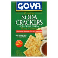 Goya Premium Fancy Soda Crackers, 8 oz