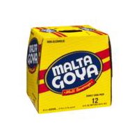 Malta Goya Non-Alcoholic Malt Beverage Family Cube Pack, 12 fl oz, 12 count