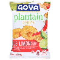 Goya Chile Limón Plantain Chips, 4 oz