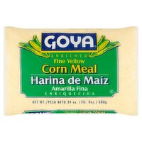 Goya Enriched Fine Yellow Corn Meal, 24 oz