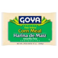 Goya Enriched Fine Yellow Corn Meal, 12 oz