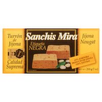 Sanchis Mira Jijona Nougat, 7 oz