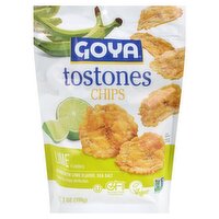 Goya Lime Flavored Tostones Chips, 7 oz