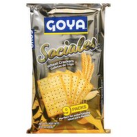 Goya Sociales Wheat Crackers, 9 count, 8.57 oz