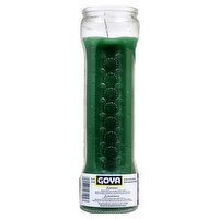 Goya Green Tall Tumbler Novena Candle