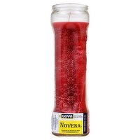 Goya Novena Red Tall Tumbler Candle