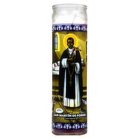 Goya Saint Martin 8" Glass Candle, 9 oz
