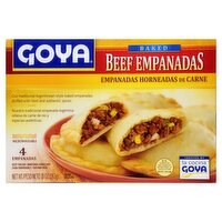 Goya Baked Beef Empanadas, 4 count, 10 oz