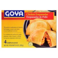 Goya Chicken Empanadas, 4 count, 10 oz