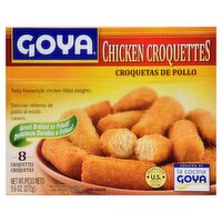 Goya Chicken Croquettes, 8 count, 9.6 oz