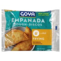 Goya Goya 6" Large Frying Empanada Dough Discos, 10 count, 20 oz, 20 Ounce 