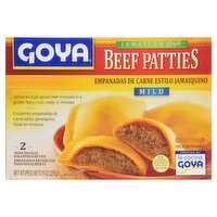 Goya Mild Jamaican Style Beef Patties, 2 count, 9 oz