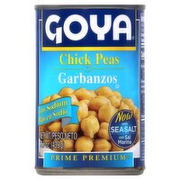 Goya Prime Premium Low Sodium Chick Peas, 15.5 oz