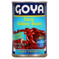 Goya Prime Premium Low Sodium Dark Kidney Beans, 15.5 oz