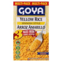 Goya Spanish Style Yellow Rice Multi-Pack, 3 count, 21 oz, 21 Ounce