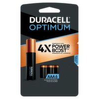 Duracell Optimum 1.5 V AAA Alkaline Batteries, 6 count