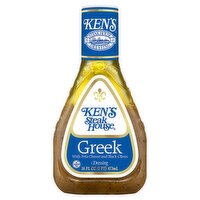 Ken's Steak House Greek Dressing, 16 fl oz, 16 Fluid ounce