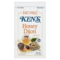 Ken's Fat Free Honey Dijon Dressing, 1.5 oz