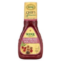 Ken's Steak House Light Raspberry Walnut Dressing, 9 fl oz