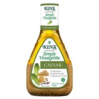 Ken's Steak House Simply Vinaigrette Caesar, 16 fl oz, 16 Fluid ounce