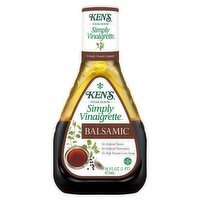 Ken's Steak House Simply Vinaigrette Balsamic, 16 fl oz, 16 Fluid ounce