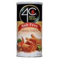 4C Salt Free Seasoned Bread Crumbs, 12 oz