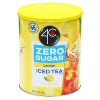 4C Zero Sugar Lemon Iced Tea Mix, 28.4 oz