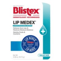 Blistex Lip Medex External Analgesic Lip Protectant Value Size, 0.38 oz