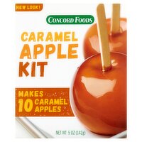 Concord Foods Caramel Apple Kit, 5 oz, 5 Ounce