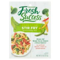 Concord Fresh Success Asian Style Stir Fry Seasoning Mix, 1.1 oz, 1 Ounce