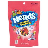 Nerds Gummy Clusters Rainbow Candy, 8 oz