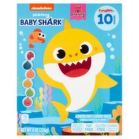 Funables Nickelodeon Pinkfong Fat Free Baby Shark Assorted Fruit Flavored Snacks, 10 count, 8 oz