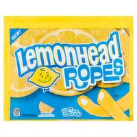 Lemonhead Soft and Citrusy Lemon Ropes, 9 oz