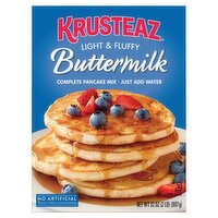 Krusteaz Light & Fluffy Buttermilk Complete Pancake Mix, 32 oz, 2 Pound