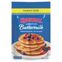 Krusteaz Buttermilk Complete Pancake Mix Family Size, 5 lb, 80 Ounce