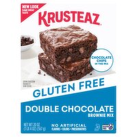 Krusteaz Gluten Free Double Chocolate Brownie Mix, 20 oz