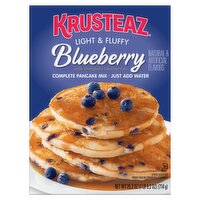 Krusteaz Light & Fluffy Blueberry Complete Pancake Mix, 25.2 oz