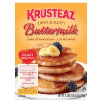 Krusteaz Light & Fluffy Buttermilk Complete Pancake Mix, 25.2 oz