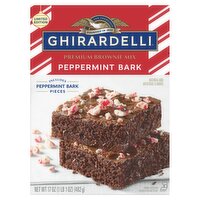 Ghirardelli Peppermint Bark Premium Brownie Mix Limited Edition, 17 oz