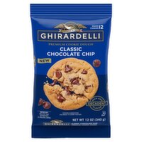 Ghirardelli Classic Chocolate Chip Premium Cookie Dough, 12 oz