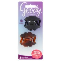 Goody SlideProof Small Claw Clips, 2 count