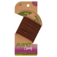 Goody Planet Sustainable Elastics Brown, 30 count