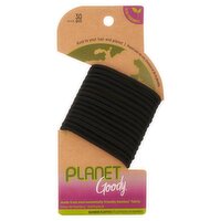 Goody Planet Sustainable Elastics Black, 30 count